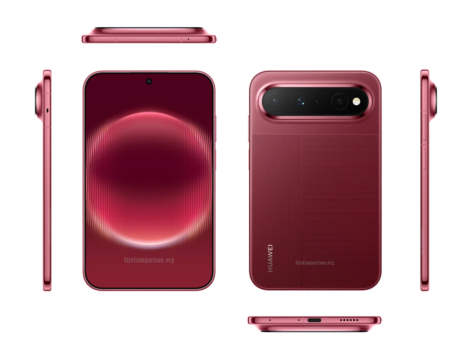Huawei Pura X View multi-view product sheet